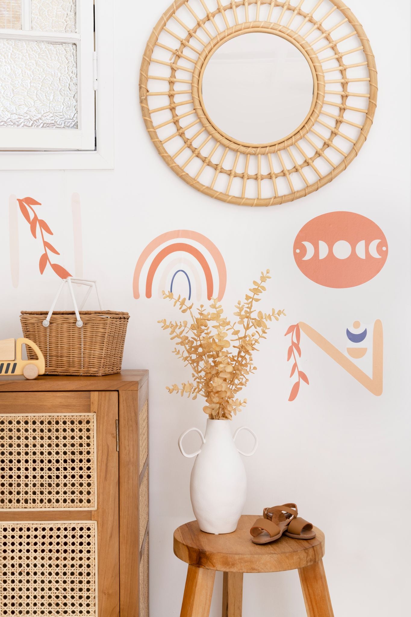 Boho Alphabet Wall Decals - Wynta & Willem - Nursery Wall Paper